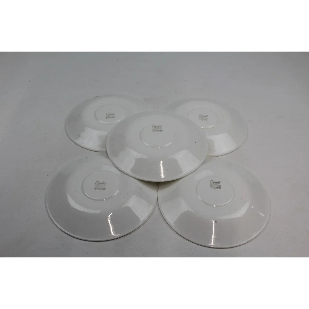Corelle by Corning Ware Butterfly Gold Dinner Plates 5 Yellow Flower Vintage 70s
